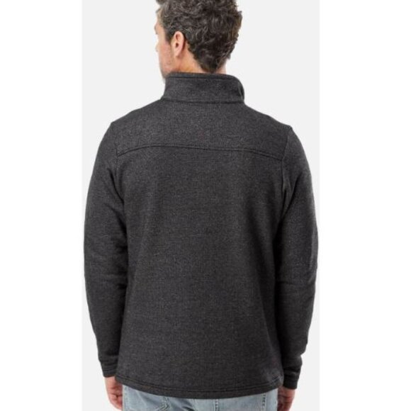 Columbia Men's Black Heather Great Hart Mountain III Half-Zip size XXL - Picture 2 of 7